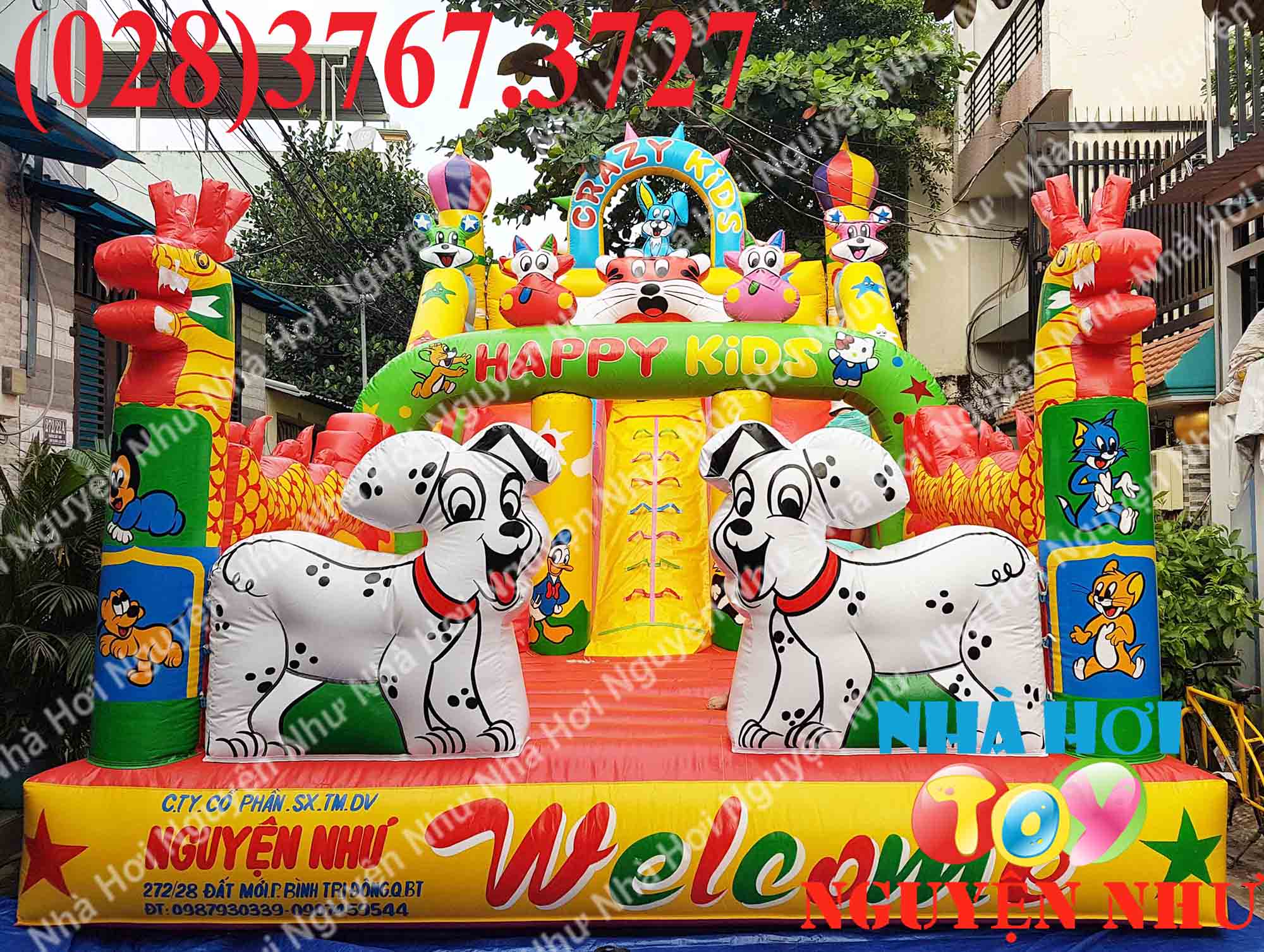 nha hoi nha phao lâu đài ld-290